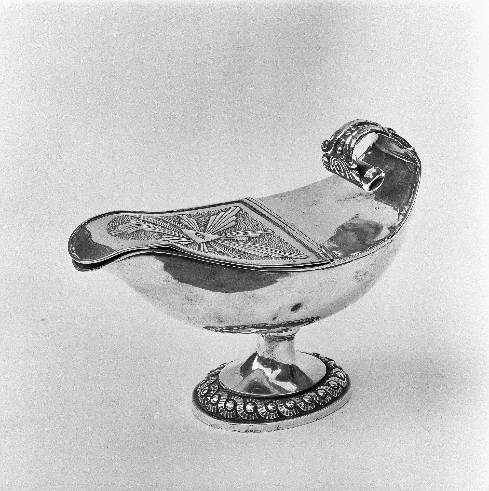 An archival study of a silver liturgical incense boat