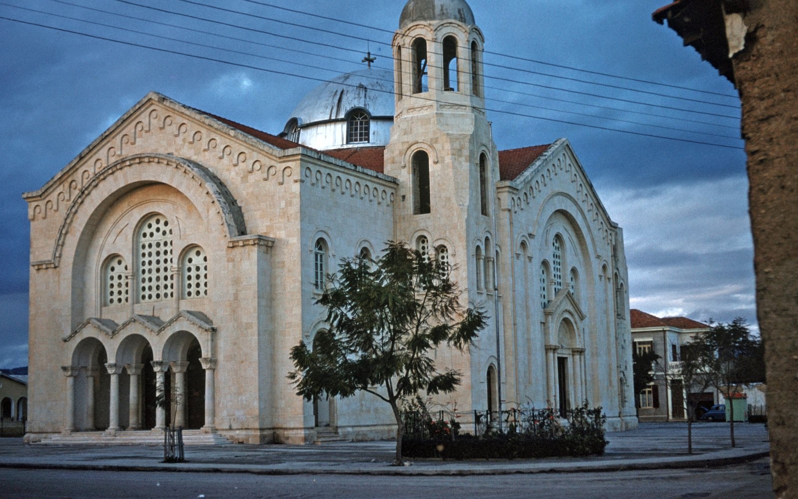 Church of the Holy Trinity in Limassol, Cyprus, photographed in the 1950s